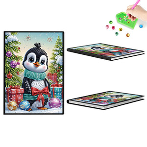 50-Page A5 Size Diamond Painting Notebook for Adults Beginners Holiday Birthday