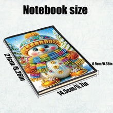 Load image into Gallery viewer, 50-Page A5 Size Diamond Painting Notebook for Adults Beginners Holiday Birthday
