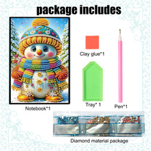 Load image into Gallery viewer, 50-Page A5 Size Diamond Painting Notebook for Adults Beginners Holiday Birthday
