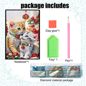 50-Page A5 Size Diamond Painting Notebook for Adults Beginners Holiday Birthday
