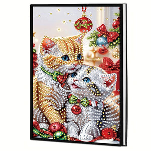 50-Page A5 Size Diamond Painting Notebook for Adults Beginners Holiday Birthday
