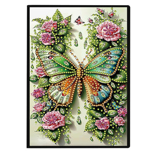 50-Page A5 Size Diamond Painting Notebook for Adults Beginners Holiday Birthday