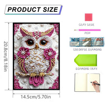 Load image into Gallery viewer, 50-Page A5 Size Diamond Painting Notebook for Adults Beginners Holiday Birthday
