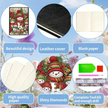 Load image into Gallery viewer, 50-Page A5 Size Diamond Painting Notebook for Adults Beginners Holiday Birthday
