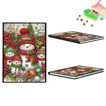 Load image into Gallery viewer, 50-Page A5 Size Diamond Painting Notebook for Adults Beginners Holiday Birthday
