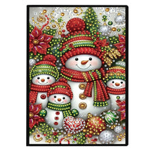 Load image into Gallery viewer, 50-Page A5 Size Diamond Painting Notebook for Adults Beginners Holiday Birthday
