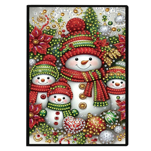 50-Page A5 Size Diamond Painting Notebook for Adults Beginners Holiday Birthday