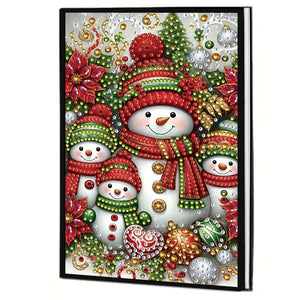 50-Page A5 Size Diamond Painting Notebook for Adults Beginners Holiday Birthday