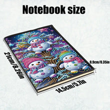 Load image into Gallery viewer, 50-Page A5 Size Diamond Painting Notebook for Adults Beginners Holiday Birthday
