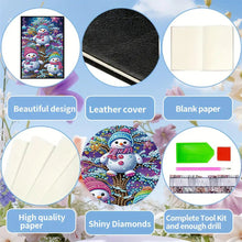 Load image into Gallery viewer, 50-Page A5 Size Diamond Painting Notebook for Adults Beginners Holiday Birthday
