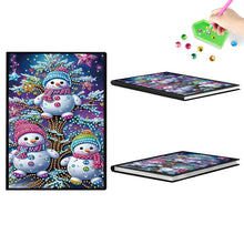 Load image into Gallery viewer, 50-Page A5 Size Diamond Painting Notebook for Adults Beginners Holiday Birthday
