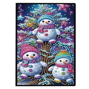 50-Page A5 Size Diamond Painting Notebook for Adults Beginners Holiday Birthday