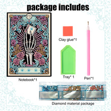 Load image into Gallery viewer, 50-Page A5 Size Diamond Painting Notebook for Adults Beginners Holiday Birthday
