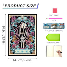 Load image into Gallery viewer, 50-Page A5 Size Diamond Painting Notebook for Adults Beginners Holiday Birthday
