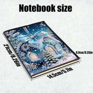 50-Page A5 Size Diamond Painting Notebook for Adults Beginners Holiday Birthday