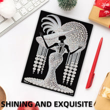 Load image into Gallery viewer, 50-Page A5 Size Diamond Painting Notebook for Adults Beginners Holiday Birthday
