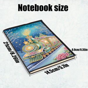 50-Page A5 Size Diamond Painting Notebook for Adults Beginners Holiday Birthday