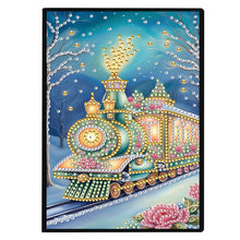 Load image into Gallery viewer, 50-Page A5 Size Diamond Painting Notebook for Adults Beginners Holiday Birthday
