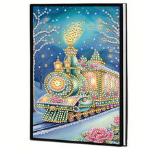 Load image into Gallery viewer, 50-Page A5 Size Diamond Painting Notebook for Adults Beginners Holiday Birthday
