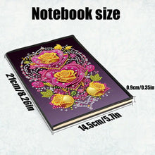 Load image into Gallery viewer, 50-Page A5 Size Diamond Painting Notebook for Adults Beginners Holiday Birthday
