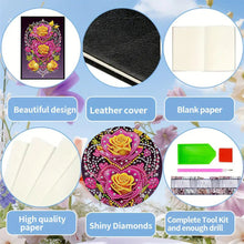 Load image into Gallery viewer, 50-Page A5 Size Diamond Painting Notebook for Adults Beginners Holiday Birthday

