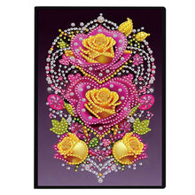 Load image into Gallery viewer, 50-Page A5 Size Diamond Painting Notebook for Adults Beginners Holiday Birthday

