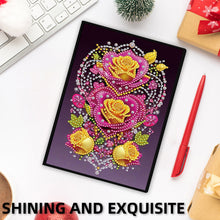 Load image into Gallery viewer, 50-Page A5 Size Diamond Painting Notebook for Adults Beginners Holiday Birthday
