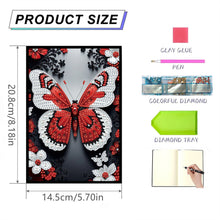 Load image into Gallery viewer, 50-Page A5 Size Diamond Painting Notebook for Adults Beginners Holiday Birthday
