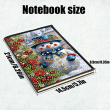 Load image into Gallery viewer, 50-Page A5 Size Diamond Painting Notebook for Adults Beginners Holiday Birthday
