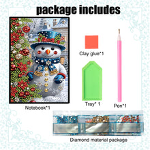 Load image into Gallery viewer, 50-Page A5 Size Diamond Painting Notebook for Adults Beginners Holiday Birthday
