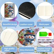 Load image into Gallery viewer, 50-Page A5 Size Diamond Painting Notebook for Adults Beginners Holiday Birthday
