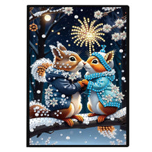 Load image into Gallery viewer, 50-Page A5 Size Diamond Painting Notebook for Adults Beginners Holiday Birthday
