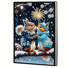 Load image into Gallery viewer, 50-Page A5 Size Diamond Painting Notebook for Adults Beginners Holiday Birthday
