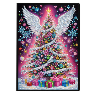 50-Page A5 Size Diamond Painting Notebook for Adults Beginners Holiday Birthday