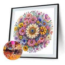 Load image into Gallery viewer, Flower Mandala 30*30CM(Canvas) Partial Special Shaped Drill Diamond Painting
