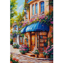 Load image into Gallery viewer, Street Corner Cafe - 70*50CM 11CT Stamped Cross Stitch(Mona Lisa Brand)
