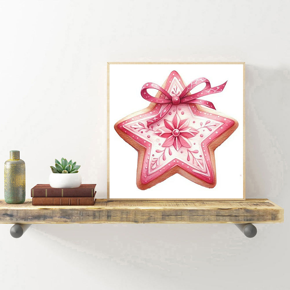Christmas Decorations - Partial 11CT Stamped Cross Stitch 5x12.5CM - Huacan
