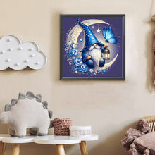 Load image into Gallery viewer, Gnome With Butterfly 30*30CM(Canvas) Full Round Drill Diamond Painting
