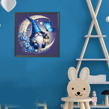 Load image into Gallery viewer, Gnome With Butterfly 30*30CM(Canvas) Full Round Drill Diamond Painting
