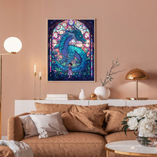 Load image into Gallery viewer, Dragon And Girl 30*40CM(Canvas) Full Round Drill Diamond Painting
