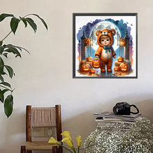 Load image into Gallery viewer, Halloween Bear 40*40CM(Canvas) Full Square Drill Diamond Painting
