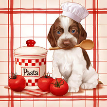 Load image into Gallery viewer, Cook Dog 30*30CM(Canvas) Full Square Drill Diamond Painting
