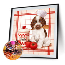 Load image into Gallery viewer, Cook Dog 30*30CM(Canvas) Full Square Drill Diamond Painting
