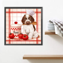 Load image into Gallery viewer, Cook Dog 30*30CM(Canvas) Full Square Drill Diamond Painting
