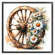 Load image into Gallery viewer, Dairy Cartwheel - 40*40CM 11CT Stamped Cross Stitch
