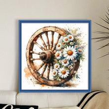 Load image into Gallery viewer, Dairy Cartwheel - 40*40CM 11CT Stamped Cross Stitch
