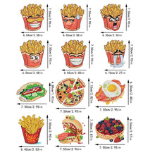 Load image into Gallery viewer, 12PCS 2D Flat DIY Magnetic Refrigerator Stickers Diamond Art Kits for Home Decor
