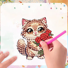 Load image into Gallery viewer, 12PCS 2D Flat DIY Magnetic Refrigerator Stickers Diamond Art Kits for Home Decor
