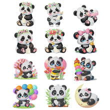Load image into Gallery viewer, 12PCS 2D Flat DIY Magnetic Refrigerator Stickers Diamond Art Kits for Home Decor
