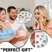 Load image into Gallery viewer, 12PCS 2D Flat DIY Magnetic Refrigerator Stickers Diamond Art Kits for Home Decor
